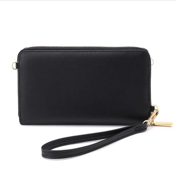 RFID Blocking Wallet for Women's Touch Screen Handbag Cell Phone Purse Crossbody - Picture 7 of 8